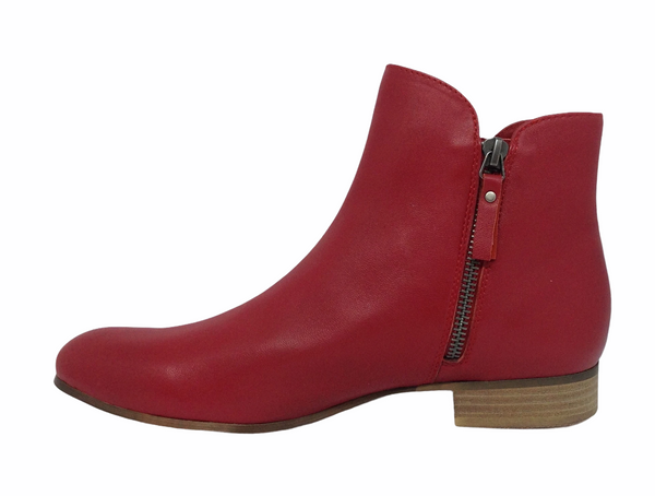 Django & Juliette Fabian ~ Red ~ Leather boot
