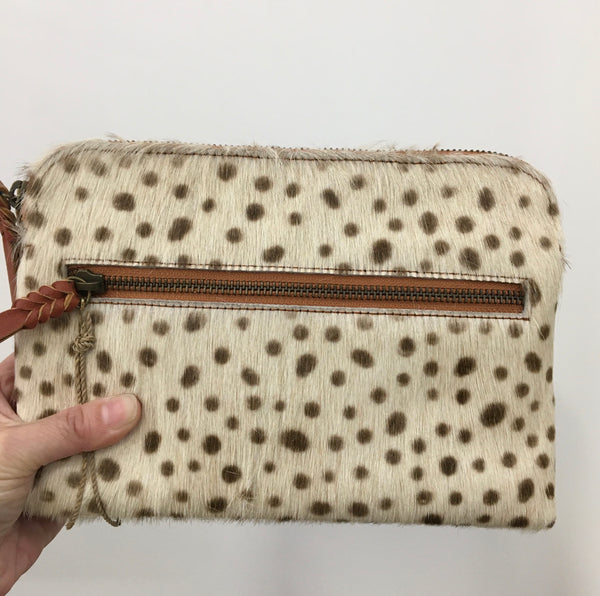 Hobo & Hatch Gemini Leopard Clutch and Crossbody