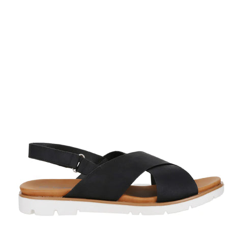 CC Resorts VS Treads Yadra Black Sandal Vegan