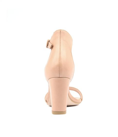 Mollini Gessie Heel ~ Nude ~ Tan ~ Black ~ White ~ Leather Heel