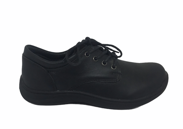 Surefit Brett Black Lace Up School Shoe