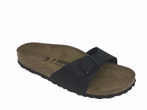 Birkenstock Madrid Black Narrow Fit