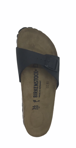 Birkenstock Madrid Black Narrow Fit