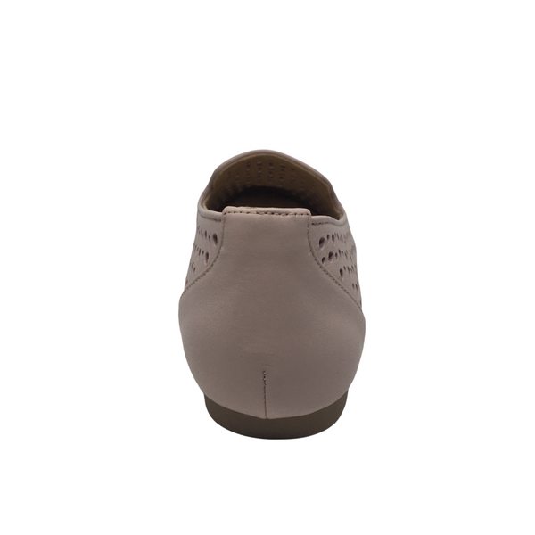 Ziera Cindra Leather ~ Seashell ~ Tan ~ Black