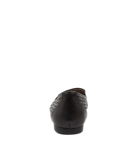 Ziera Cindra Leather ~ Seashell ~ Tan ~ Black