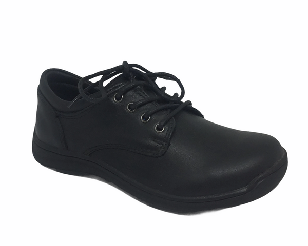 Surefit Brett Black Lace Up School Shoe