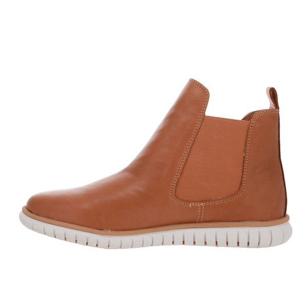 Le Sansa Alexis/Indy Tan Leather Boot