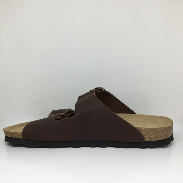Klouds Silver Lining Hawaii Mens Sandal Coffee Leather