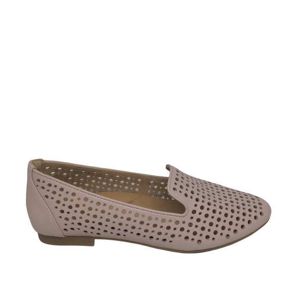 Ziera Cindra Leather ~ Seashell ~ Tan ~ Black