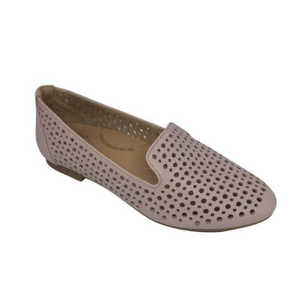 Ziera Cindra Leather ~ Seashell ~ Tan ~ Black