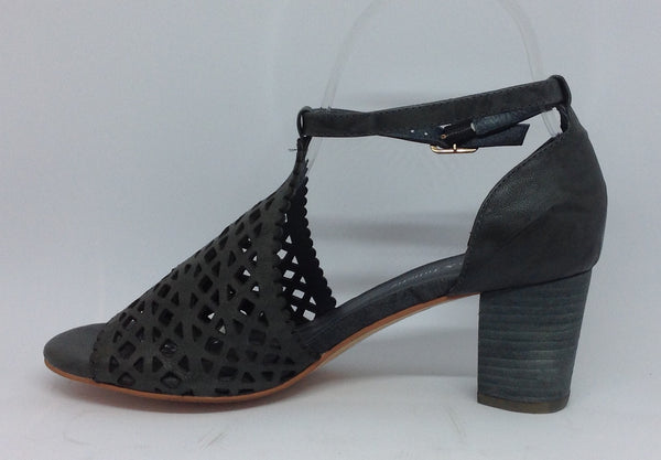 Django & Juliette Cavila ~ Teal ~ Black ~ Tan ~ Leather Heel