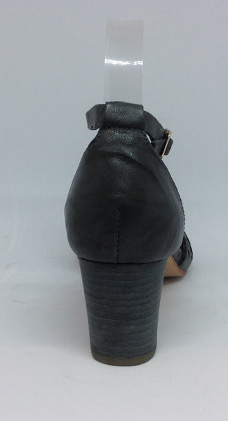 Django & Juliette Cavila ~ Teal ~ Black ~ Tan ~ Leather Heel